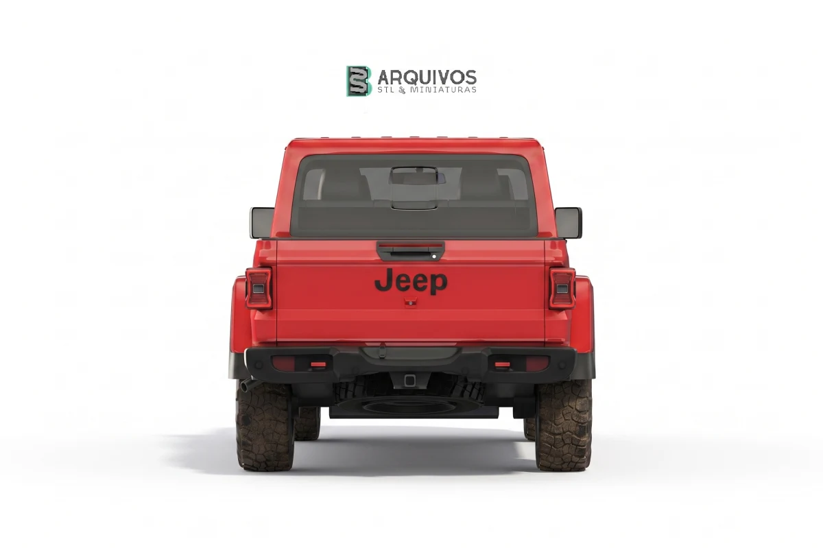 Modelo 3D STL - Jeep Rubicon Gladiator 2020 — foto 2